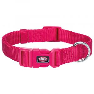 Trixie Premium collier - S: 25-40 cm/15 mm, fushia