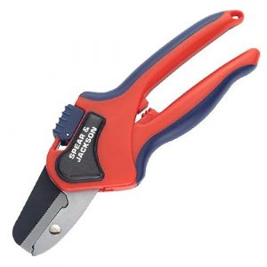 Spear & Jackson 6060BS Razorsharp Advantage Sécateurs bypass Large M Rouge/Bleu