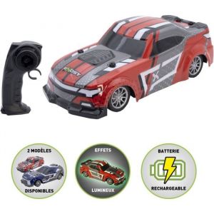 Silverlit Voiture télécommandée Flash Racer 2,4Ghz – Échelle 1:18 – 15 km/h – Carrosserie Lumineuse – Batterie Rechargeable USB – Dès 5 Ans