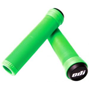 ODI F01LSBU Poignées longneck de BMX ST - Vert - Taille: 135 mm