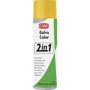 CRC 20563-AD Vernis anticorrosion GALVACOLOR 2-en-1 500 ml