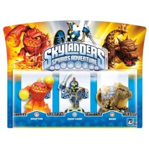 Image de Activision Pack figurines Skylanders : Spyro's Adventure - Chop-Chop + Bash + Eruptor