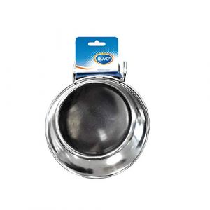 Duvo+ 9/43103 Mangeoire en INOX avec Crochet pour Oiseau