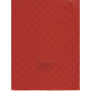 Image de Calligraphe 71303C - Protège-cahier Grain Madras 240x320, PVC 22/100, coloris rouge, avec rabats marque-pages et porte-étiquette