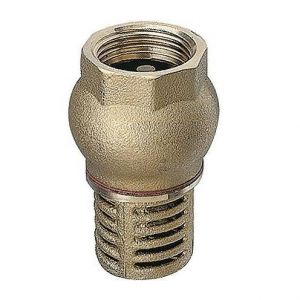 Somatherm Crépine Clapet à Double Guide Axe Laiton/Diam 40x49(1"1/2)