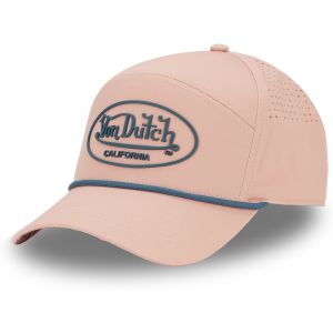 Von Dutch Casquette Casquette 6 panneaux filet mesh et patch rubber print Cordon