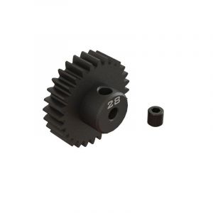 Arrma 28T 0.8Mod 1/8" Bore CNC Steel Pinion Gear
