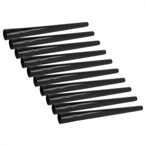 Vhbw 10x Tube universale pour aspirateur - raccord 35 mm, 50cm, noir