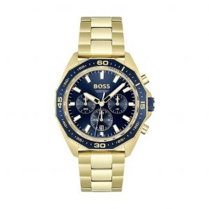 Boss Effect Montre Homme Energy Bleu 1513973 Jaune - Couleur Jaune - Taille Taille unique