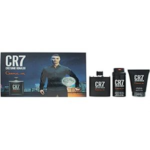 Cristiano Ronaldo Cr7 Game On Coffret cadeau 3 pièces Eau de toilette 100 ml Gel douche 150 ml Spray corporel 150 ml