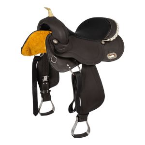Denver Electronics Selle de western baril pour cheval Quarter