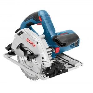 Bosch Professional GKS 55+G + FSN1600 L-BOXX (0601682002) - Scie circulaire 165mm 1200W