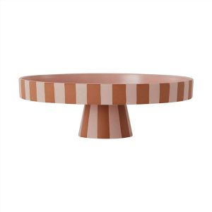 Image de Oyoy living Plateau marron grès Ø27xH9cm