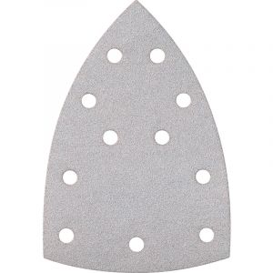 Metabo 10 Feuilles abrasives auto-agrippantes 100 x 150 mm 11 trous 2 parties P240 s&eacute;rie &laquo; professional &raquo; - 62561700