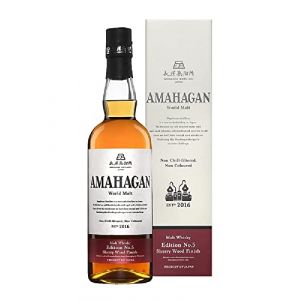 AMAHAGAN Edition No 5 Sherry Cask Finish - Blended Malt Whisky - 47% Alcool - Origine : Japon - Bouteille 70 cl