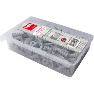 Tox Cheville pour carton plâtre - assortiment Indoor Box 180 pièces - 094901112