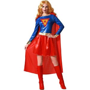 Atosa Costume Heroe Comic Bleu Adulte Fantastique M