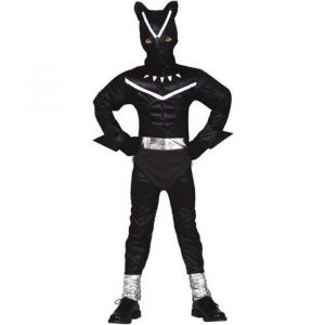 FIESTAS GUIRCA D&eacute;guisement Super panth&egrave;re Noire Enfant