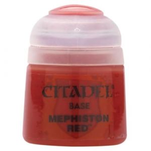 Peinture Citadel MEPHISTON RED 12ML 21-03 (unit) - Peinture &agrave; maquette acrylique - 99189950210