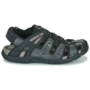 Geox Sandales UOMO SANDAL STRADA Noir - Taille 39,40,41,42,43,44,45,46