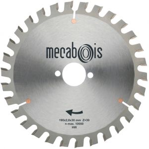 Mecabois Lame de scie circulaire au carbure multimat&eacute;riaux de finition -&Oslash;(mm)150 / Al&eacute;sage : 16 / Ep. : 2.8 / Nombre de