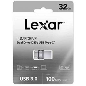 Image de Lexar Clé USB DUAL USB-C USB-A 3.0 FLASH DRIVE 32 Go