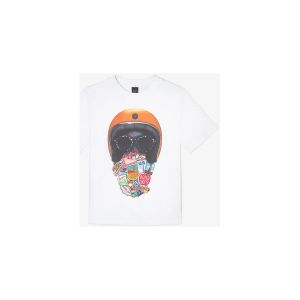 Le Temps des Cerises T-shirt enfant T-shirt jakebo blanc imprimé