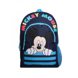 Sac à dos 37 cm avec poche disney mickey bleu bagtrotter