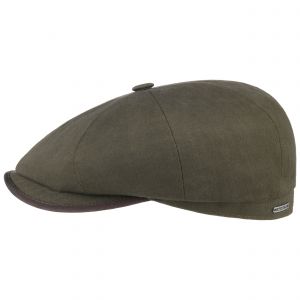 Image de Stetson Casquette Hatteras Cotton Herringbone olive 60 cm