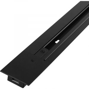 Greenice - Rail Encastrable Monophasé pour Spots led 2M Noir [HO-218000CARRIL-N-2M-EM]