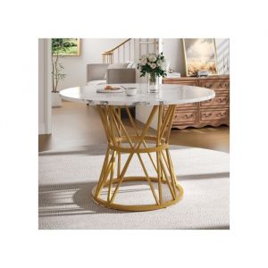 Lit double d'enfant 140x200 cm, lit avec 2 tiroirs, &eacute;clairage LED et prise USB, tissu en lin, beige, sans matelas