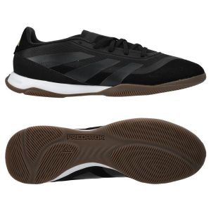 Adidas Mixte Predator League Football Boots Indoor Chaussures Salle, Core Black/Carbon/Gold met, 41 1/3 EU