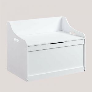 Coffre à Jouets Boby Kids SKLUM Blanc