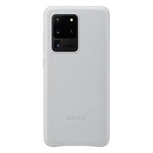 Image de Samsung Coque S20 Ultra Cuir gris clair