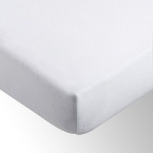 Protège matelas housse microfibre extensible Blanc Taille 160x200 cm;90x190 cm;140x190 cm;140x200 cm;180x200 cm;90x200 cm