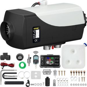 Chauffage Diesel 8KW 12V - VEVOR - WF 5001 - Faible Consommation de Carburant - Télécommande LCD