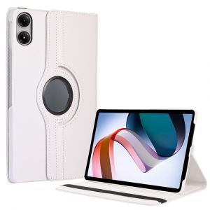 Etui housse protection pour Xiaomi Redmi Pad 2 Pro 12,1 pouces rotative 360 degr&eacute;s blanche Pochette coque XEPTIO