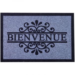 Tapis d'entr&eacute;e anti-salissure bienvenue HDI