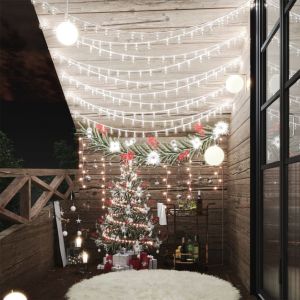 VidaXL Guirlande lumineuse Globe 40 m 400 LED Blanc froid 8 fonctions