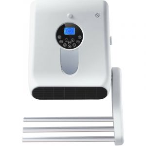 Drexon 813510 -Sèche-serviettes soufflant 2000W tara - 35.5x14.5x58 cm- Affichage Led