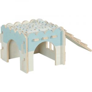 Zolux Maison en bois pour rongeurs Cosy Pour cochon d'Inde et octodon