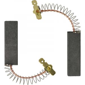 Vhbw 2x balais charbon remplace Bosch 605694 pour machine à laver + ressort
