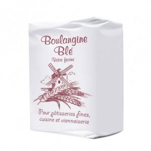 Farine de blé blanche type T45 Multi-Usage 1KG - Prix dégressifs selon quantité - Marque Boulangine - Origine France - Pour pâtisseries fines, cuisine et viennoiseries