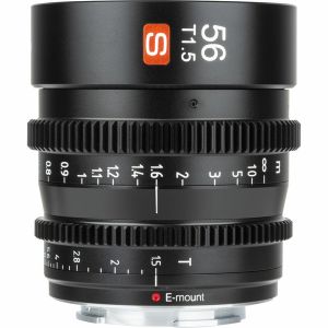 Viltrox 56mm T1.5 MF APS-C Monture Sony E