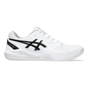 Asics Homme Gel-Dedicate 8 Sneaker, White/Black, 44 EU