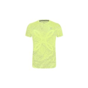 T-shirt Montura Topographic Sublime manches courtes jaune noir - L