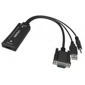 Vision Techconnect convertisseur vid&eacute;o - noir