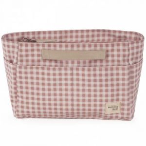 Walking Mum Trousse de toilette I love vichy rose