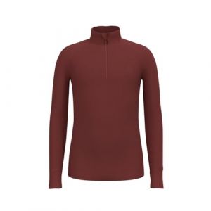 Odlo Enfant T-shirt &agrave; manches longues avec fermeture &eacute;clair ACTIVE WARM ECO