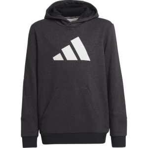Adidas Sweat Capuche - 3 Bar - Noir Mixte 14 ans